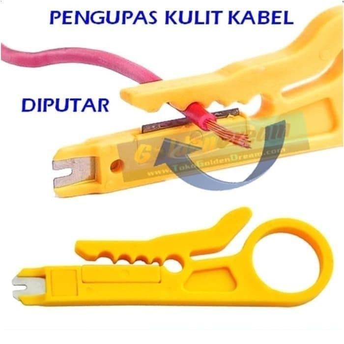 TANG ALAT KUPAS KULIT KABEL PUTAR