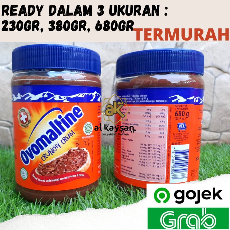 

Selai OVOMALTINE 680gr /OVOMALTINE 380 gr/ OVOMALTINE 230gr /TERMURAH