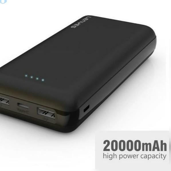 ✠α Power bank LENYES original PX290 20000 mah real capacity - Putih α