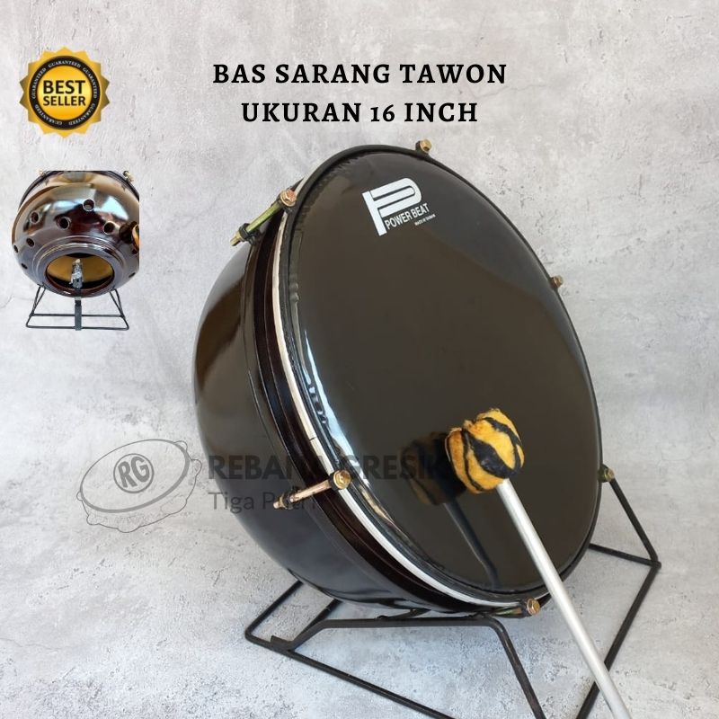 Bas Sarang tawon ukuran 16in or 40 cm bas Apsi Bas Banjari Hadroh Rebana murah bas habsy