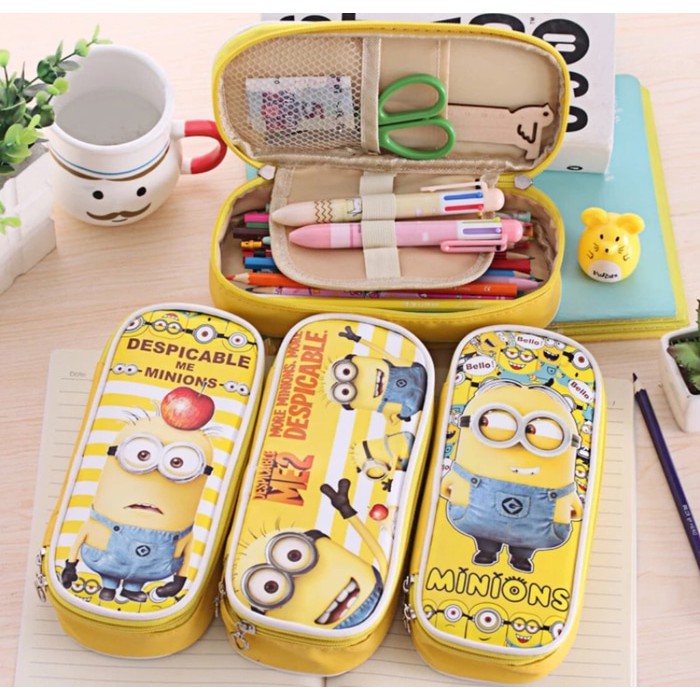 

PANACHE Happy MINIONS Pencil Case - Kotak Pensil