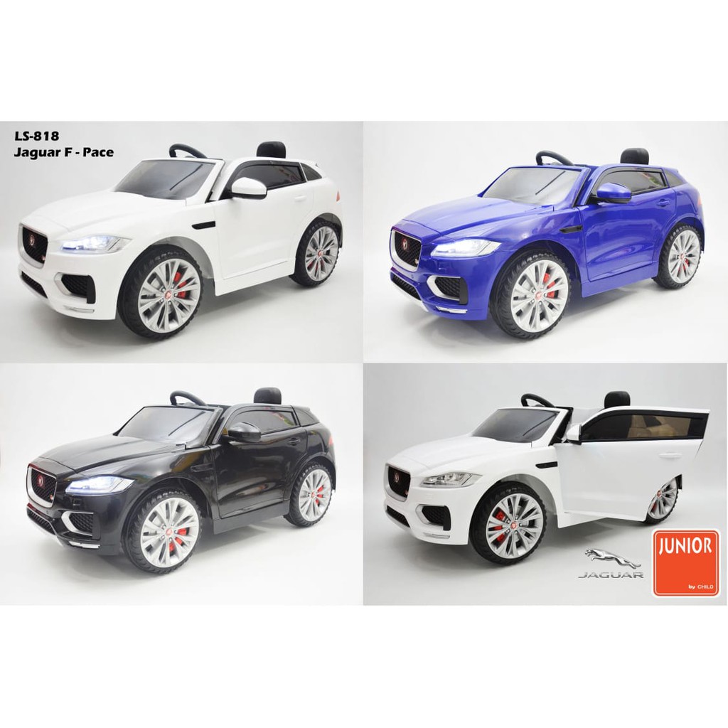 MAINAN MOBIL SPORT ANAK JUNIOR BY CHILD JAGUAR F-Pace (Ls-818) - MAINAN ANAK MOBIL AKI + REMOT KONTR