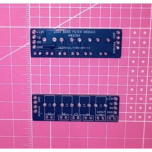 PCB Modul LPF untuk uSDX