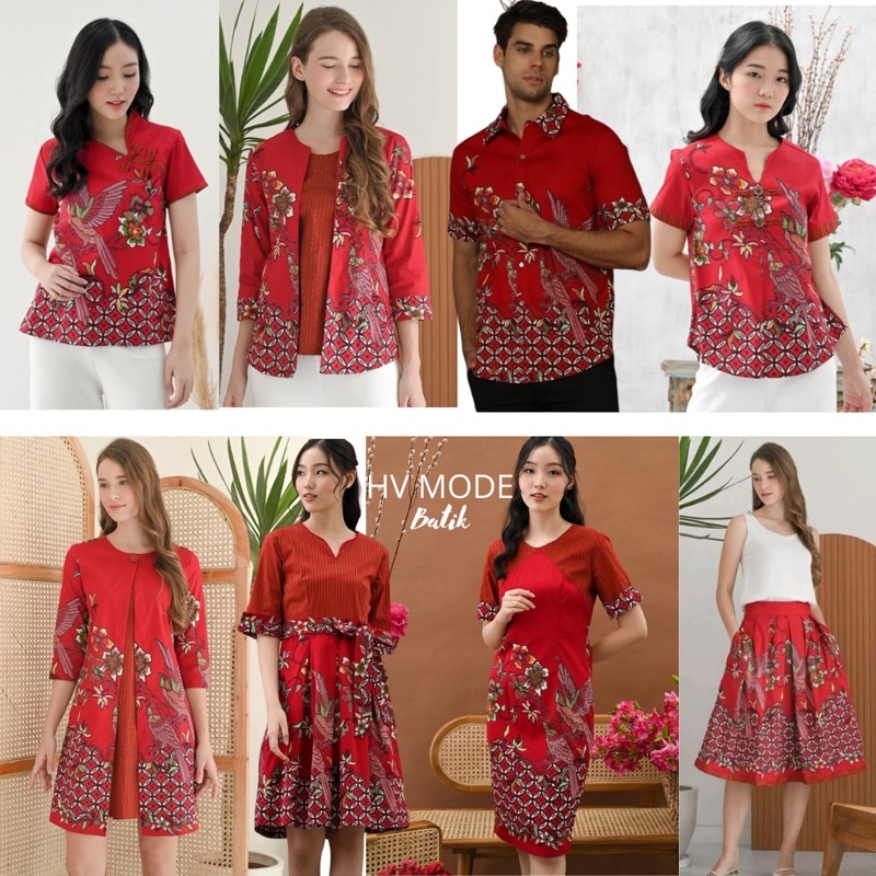 Dres Batik RM RED - 252RM - 242RM - 165RM - 113RM - 208RM