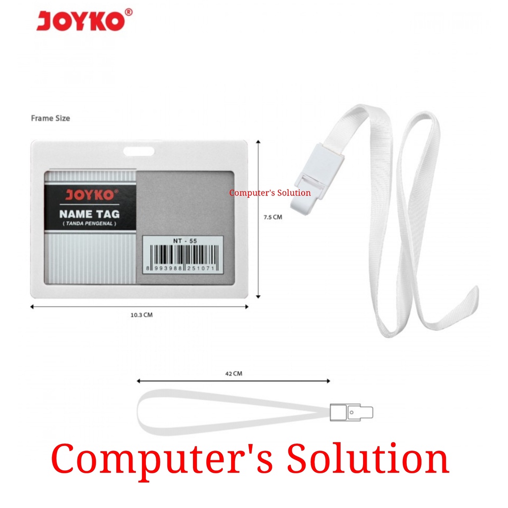 

Name Tag Joyko Nt 55