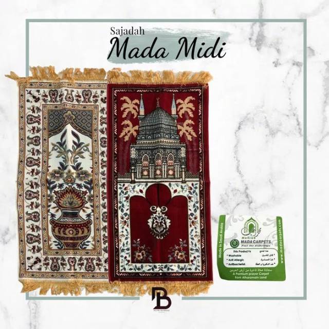 Sajadah mada mekkah midi 65cm x 110