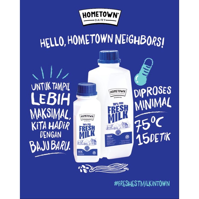 

Fresh Milk Hometown (wajib Tanyakan Stok dan ED sebelum CheckOut)