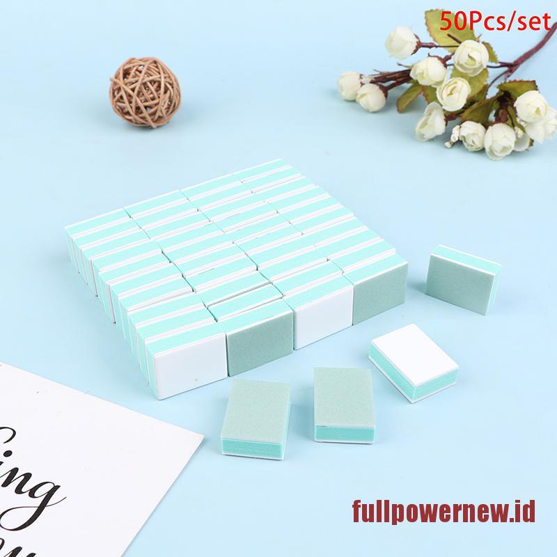 【COD】50Pcs Nail Buffer Block Grit Nail Art Sanding Polish UV Gel Shining Buffer Files