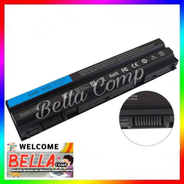 Baterai Batre Bettery Original laptop DELL Latitude E5420 E5430 E5520 E5530 dell inspiron 4420 4520