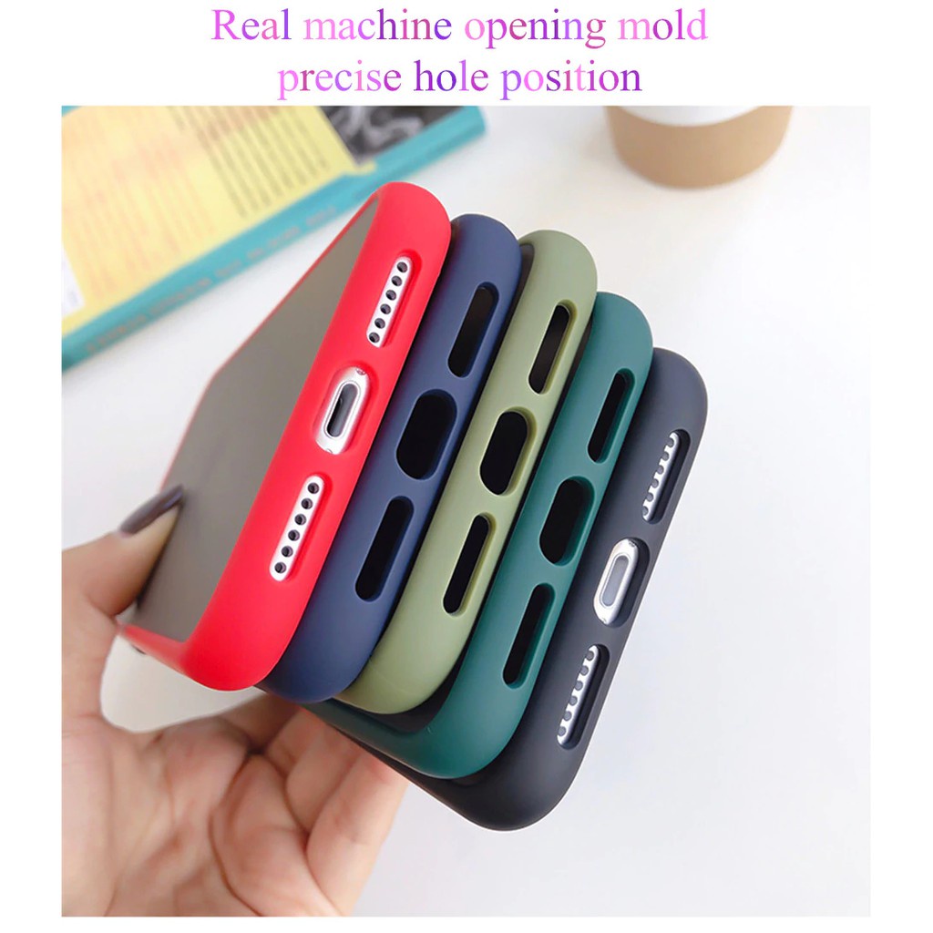 Casing Xiaomi Redmi Note 9 Pro Dove Matte Transparan Slim Fuze Macaron Case Note 9pro