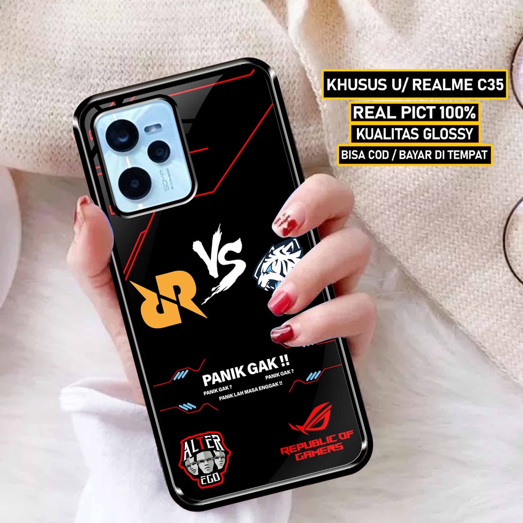 Case Realme C35 - Hardcase Realme C35  - Softcase Realme C35 - Cassing Elegant Realme C35 - Kesing M