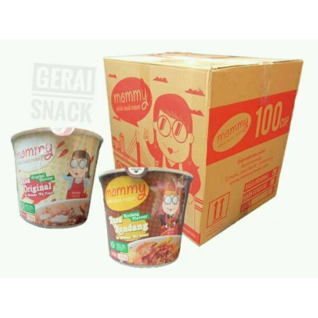 Paket Reseller Seblak Mommy 1 Dus Mix Rasa (24pcs)