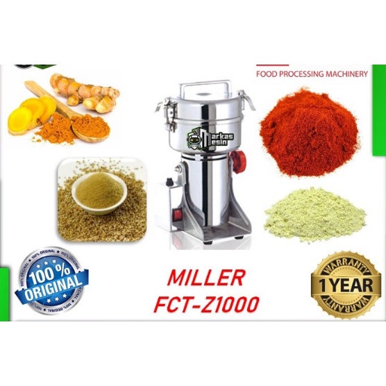 Mesin Penepung Penggiling Tepung Miller FCT-Z1000 FOMAC TERBARU