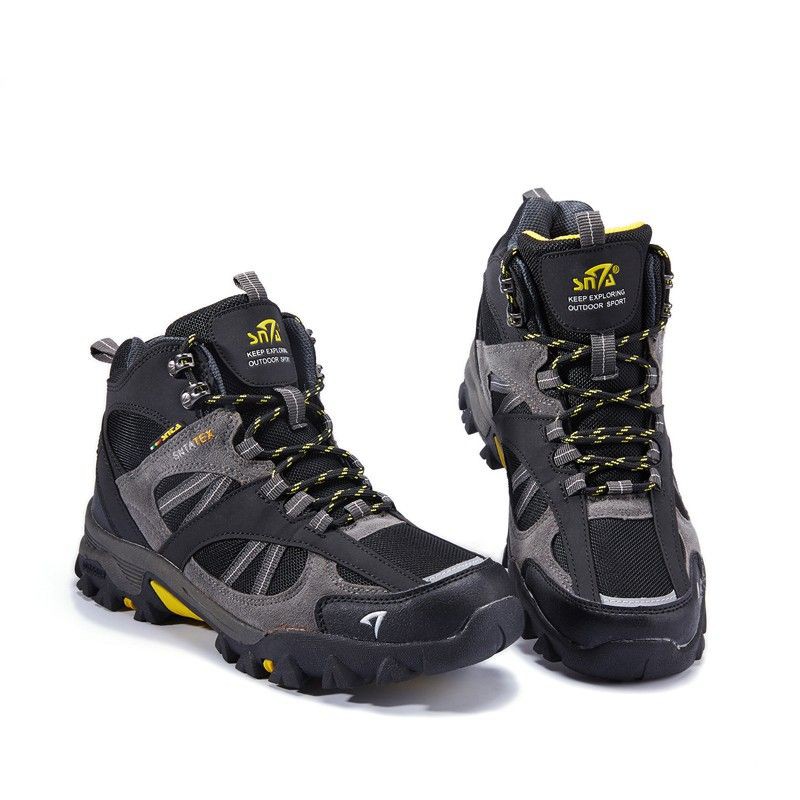 Sepatu SNTA 481 Black Grey / Sepatu Gunung / Sepatu Hiking