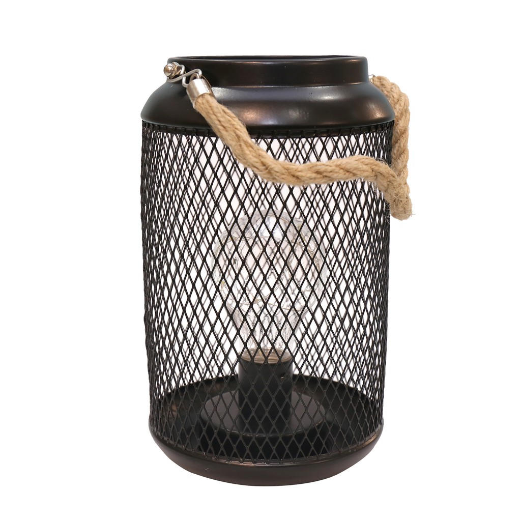 

JYSK Lampu Hias Nyttig Decorative Lamp With Braid Rope 12X12X20CM