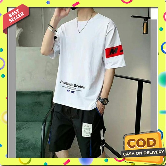 Bego Crs 91 Kaos Oblong Regular Pakaian Pria Atasan Casual Santai Original Lengan Pendek Distro Laki