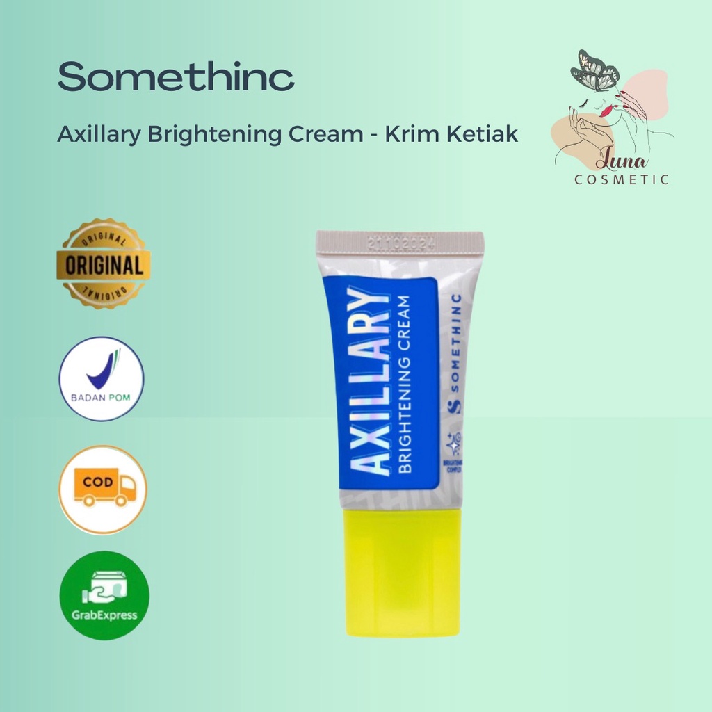 SOMETHINC Axillary Brightening Cream - Krim Ketiak Kinclong dalam 4 Minggu - Pencerah Ketiak dan Lipatan Tubuh