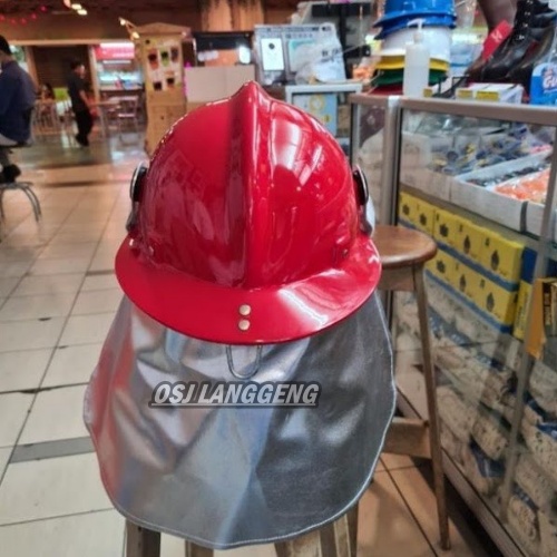 Helm Pemadam Kebakaran Lokal Standar SNI - Helm Pemadam Kebakaran