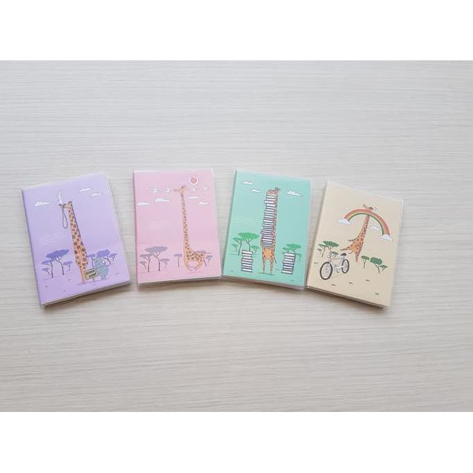 

BARU Buku Tulis Mini Bersampul Jerapah