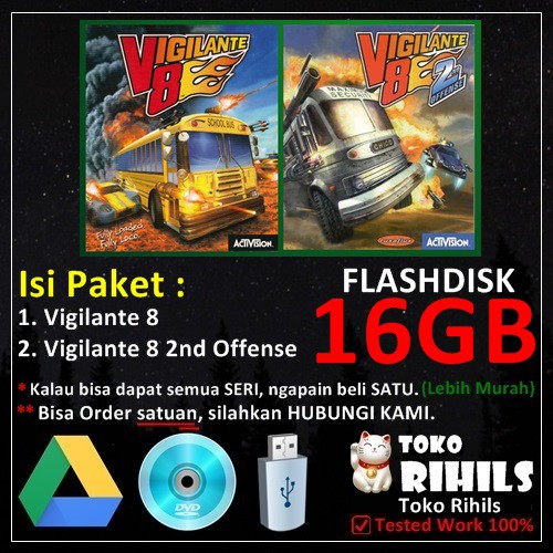 Vigilante 8 dan 2nd Offense Game PC Laptop