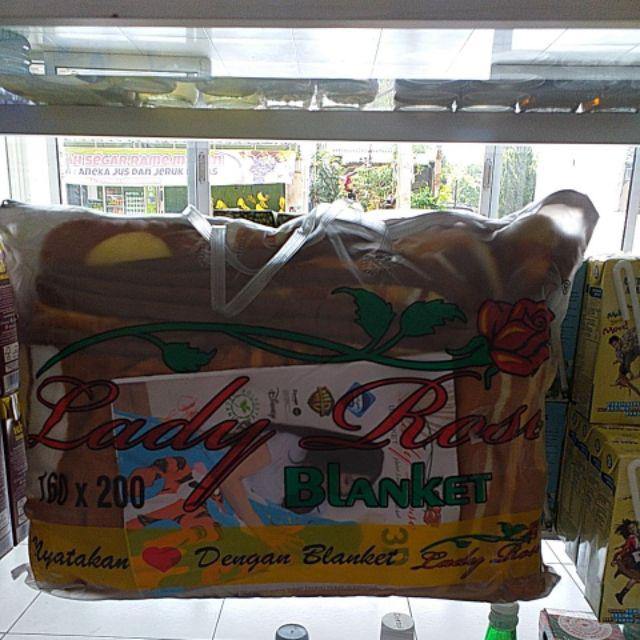 Selimut Bulu Lady Rose Super Soft Cod Surabaya Ijn Plaza