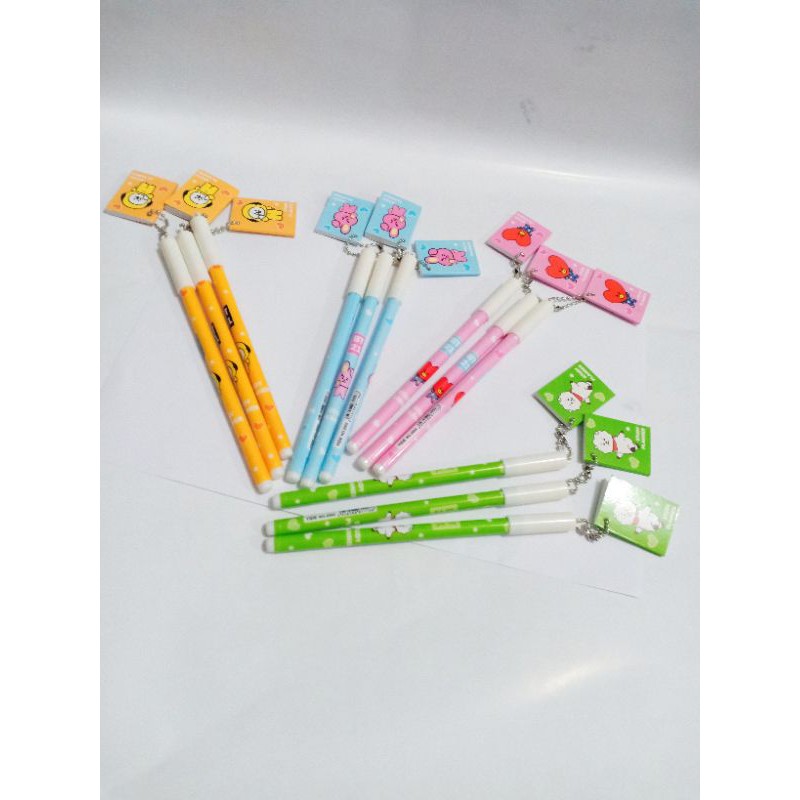 

pulpen gel karakter isi 12 pcs