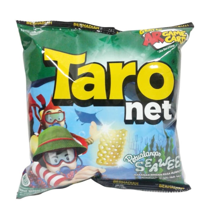 

TERBARU TARO NET SNACK SEAWEED 36GR