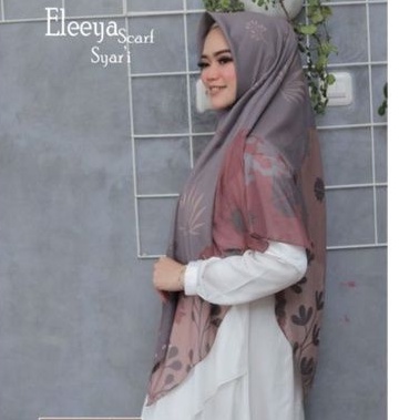 HIJAB SEGIEMPAT SYARI SIZE 140 X 140  PRINTING II Eleeya scarf