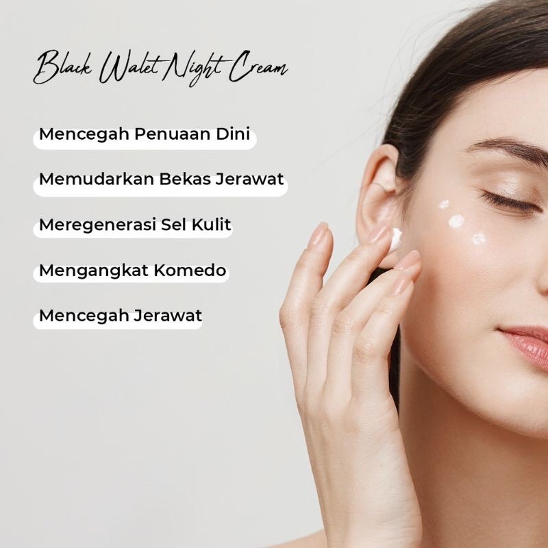 Cream Black Walet/ Sabun Black Walet V Natural