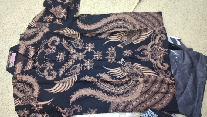 Kemeja Batik Prabu Bahan Katun Baturaden Reguler Fit B369