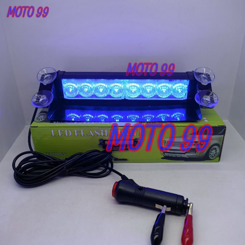 Lampu LED Dashboard Mobil 3 Mode - Lampu LED Kaca Mobil - LED Dashbord Dash board  8led 12v