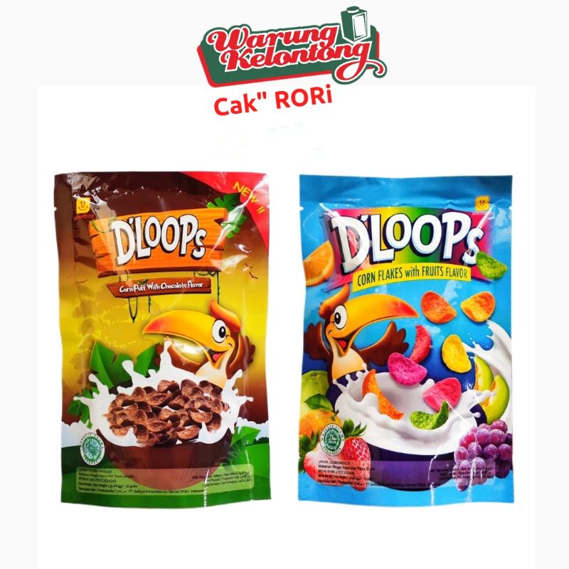 

D'LOOPs New Chocolate & Fruits Flavour 35 gram.