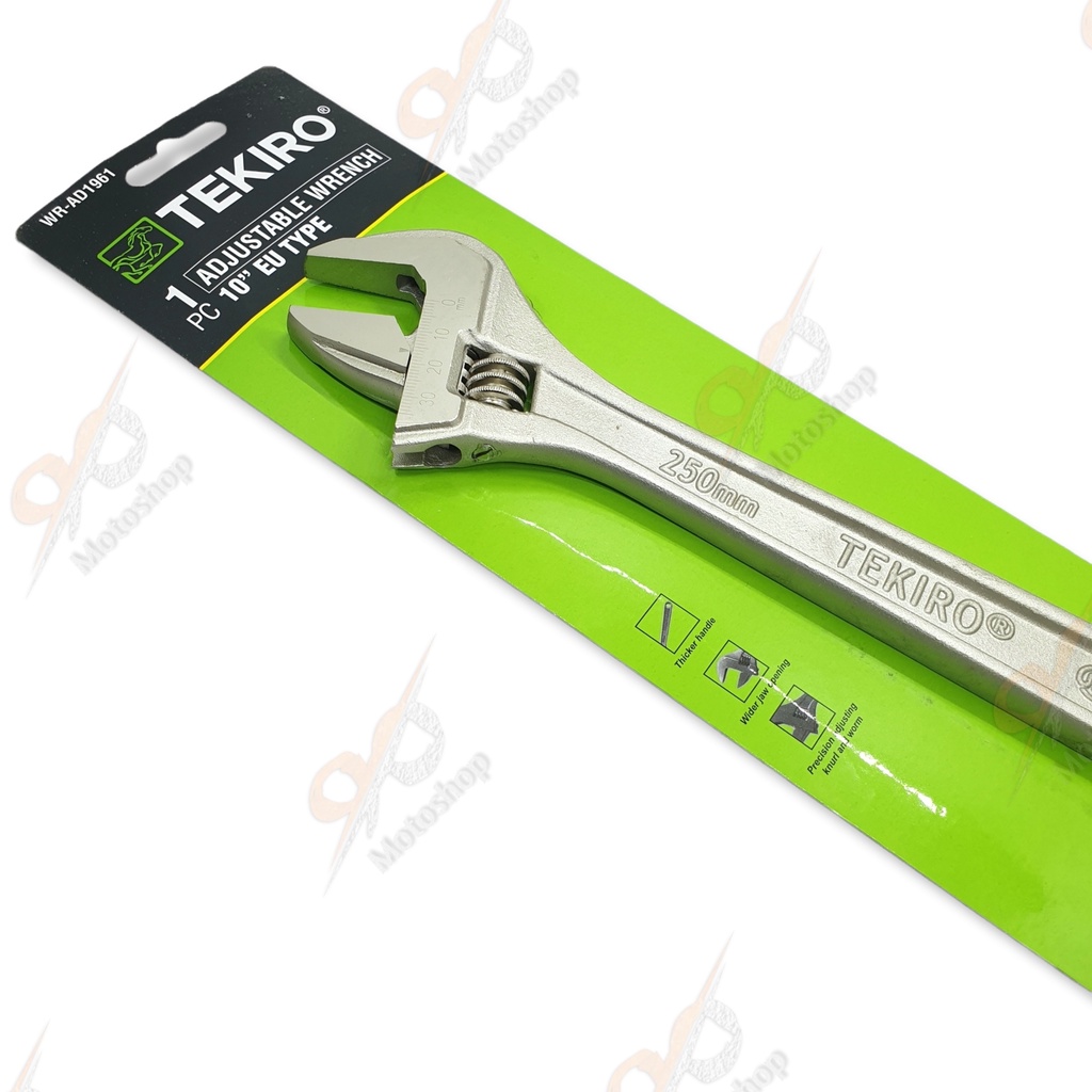 Tekiro Kunci Inggris 10 Inch 10” Adjustable Wrench Tekiro 10 Inch