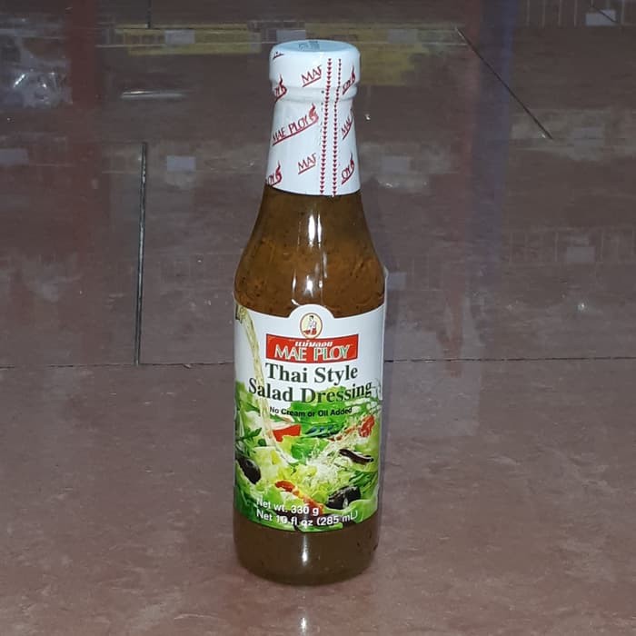 [HALAL] Mae Ploy Salad Dressing Thai Style 330gr Maeploy Maeploi Lemongrass Saus Salad Thailand