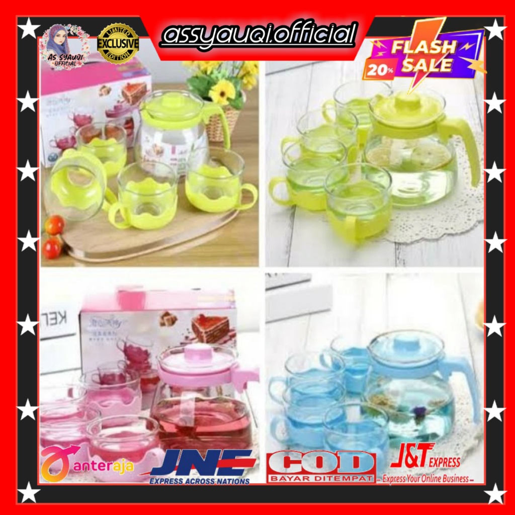 PROMO TEAPOT SET 5 IN1