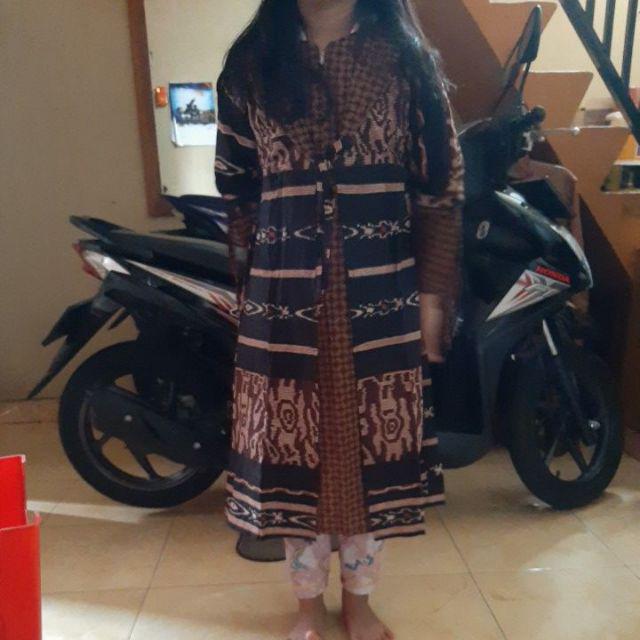 Batik Couple Keluarga Jezzy (bisa Di Beli Secara Teepisah) Nyaman Dan Elegan By Batik Putra Hadi
