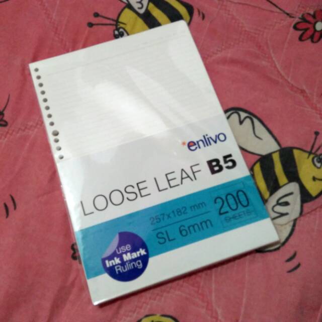 Kertas Binder Enlivo B5 Isi 200