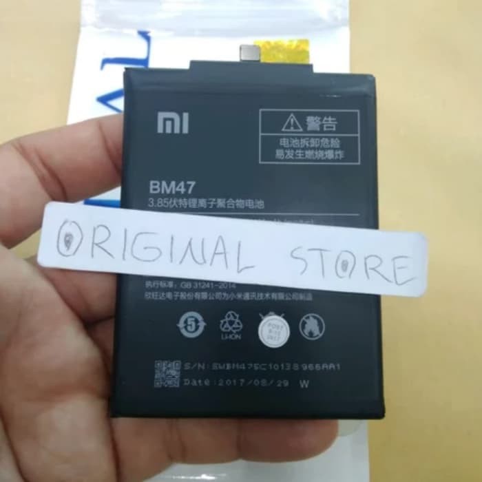 DISKON BATERAI XIAOMI REDMI 3 BM47 ORIGINAL BATRE XIAOMI BM47 REDMI 3