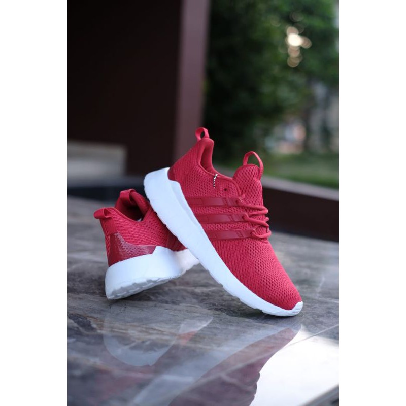 Adidas Questar Flow red white