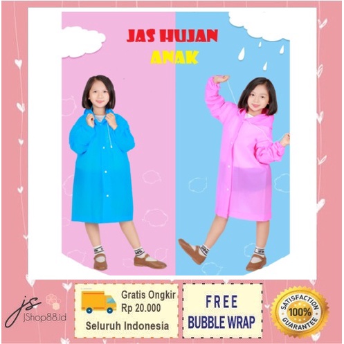 MANTEL JAS HUJAN ANAK / RAIN COAT