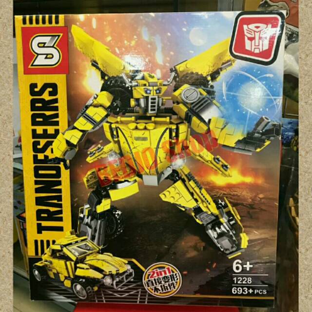 Lego Big Figure Bumblebee Transformers 2in1