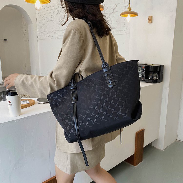 SL61145 Tas Tote Bag Wanita Fashion Import Tas Bahu Parasut Monogram Ready Jakarta Bisa COD