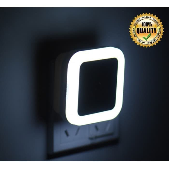 Lampu Tidur Sensor LED Light Control Cahaya Lampu / Dekorasi - Putih