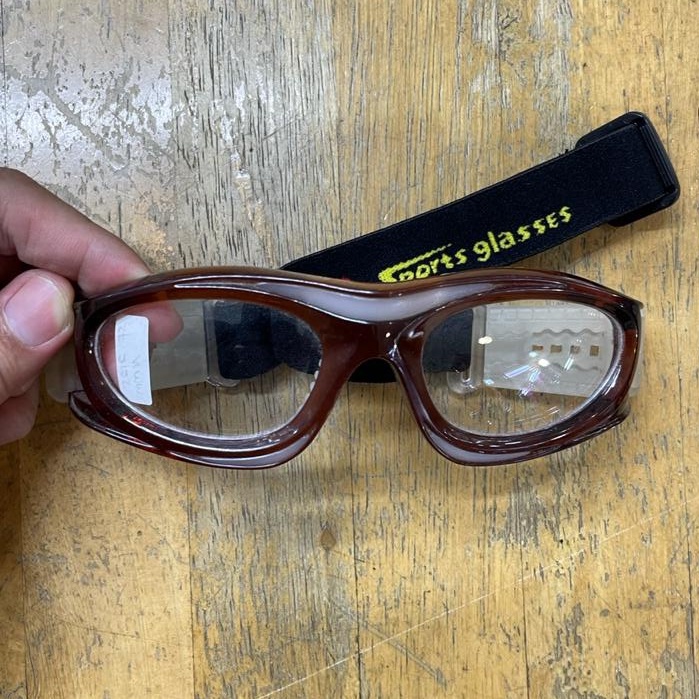 Kacamata Minus Olahraga Futsal Original Panlees AS019 Sports Glasses-Smoke Brown