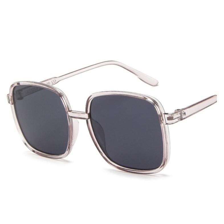 •OKEY BELI•KC111 KACAMATA Wanita Hitam Kotak Gaya Style Sunglasses Kaca Mata Fashion Eyewear cod-BLACK GREY