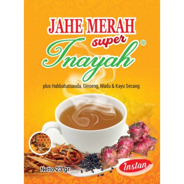 MINUMAN HERBAL JAHE MERAH