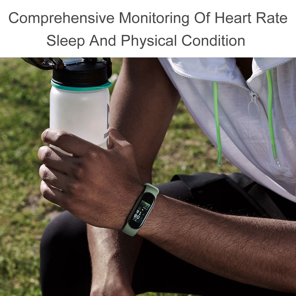 Xiaomi Miband 5 Amoled Global International Version Original Smartwatch Xiaomi Mi Band 5-4