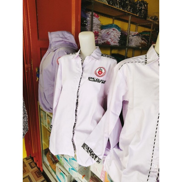 KEMEJA BIDAN,KEMEJA BIDEL,KEMEJA IBI,LIS BATIK IBI ORGINAL FREE PIN IBI