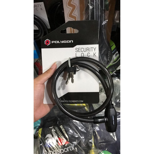 Kunci Gembok Sepeda Polygon