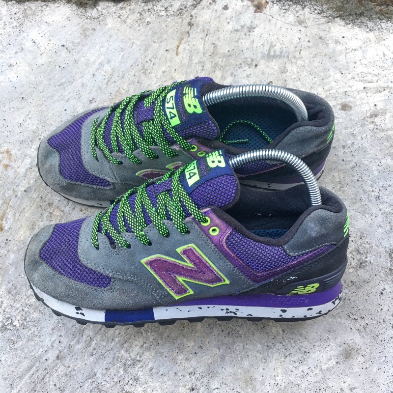 New Balance 574 Purple Grey Second